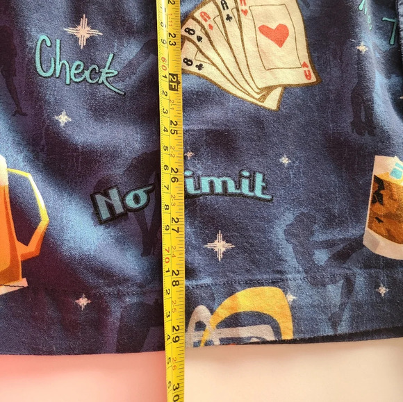 Dem Crazy men's shirt sz.XL print  card player - Picture 6 of 7